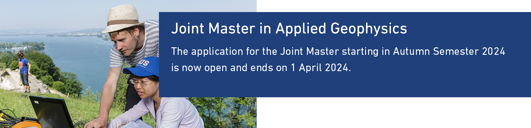 Joint Master in Applied Geophysics