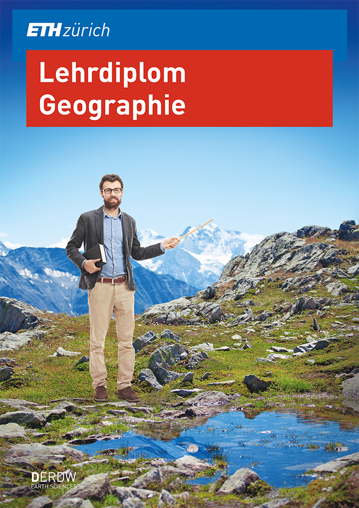 Download the German brochure «Lehrdiplom Geographie»